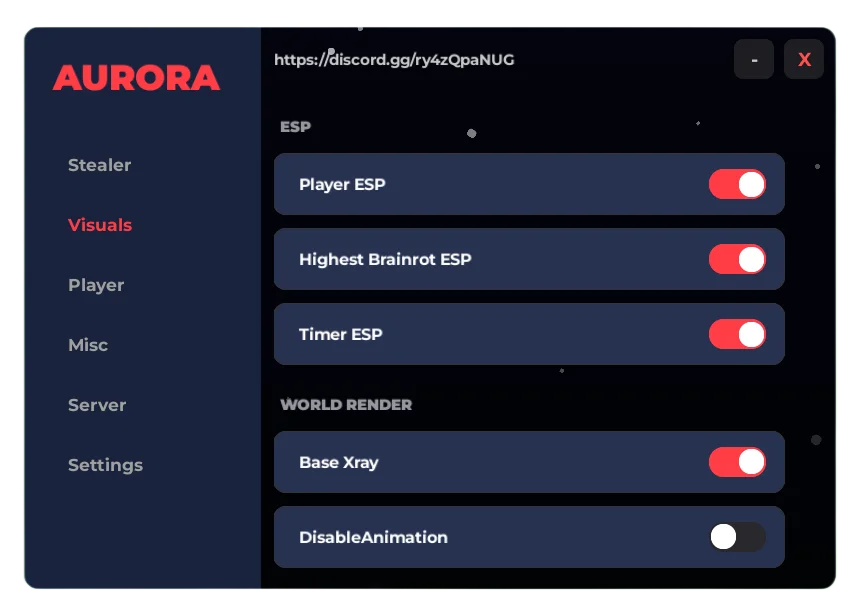 Aurora Steal a Brainrot Script